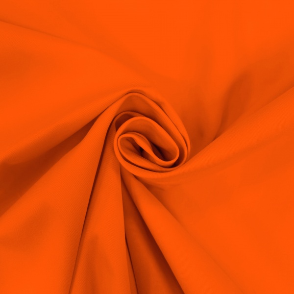 100% Cotton Drill ORANGE - 30 METRES